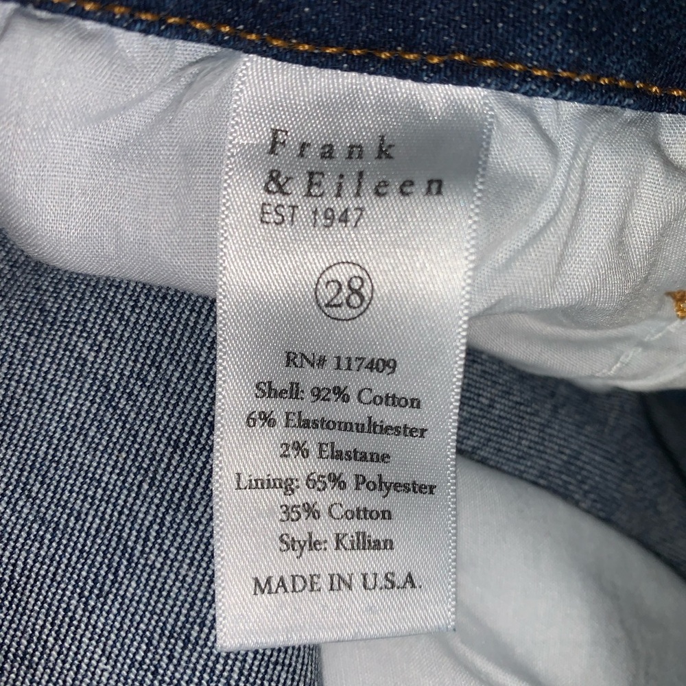 Frank & Eileen Killian Raw Hem Crop Flare Ankle Jeans - Picture 7 of 10